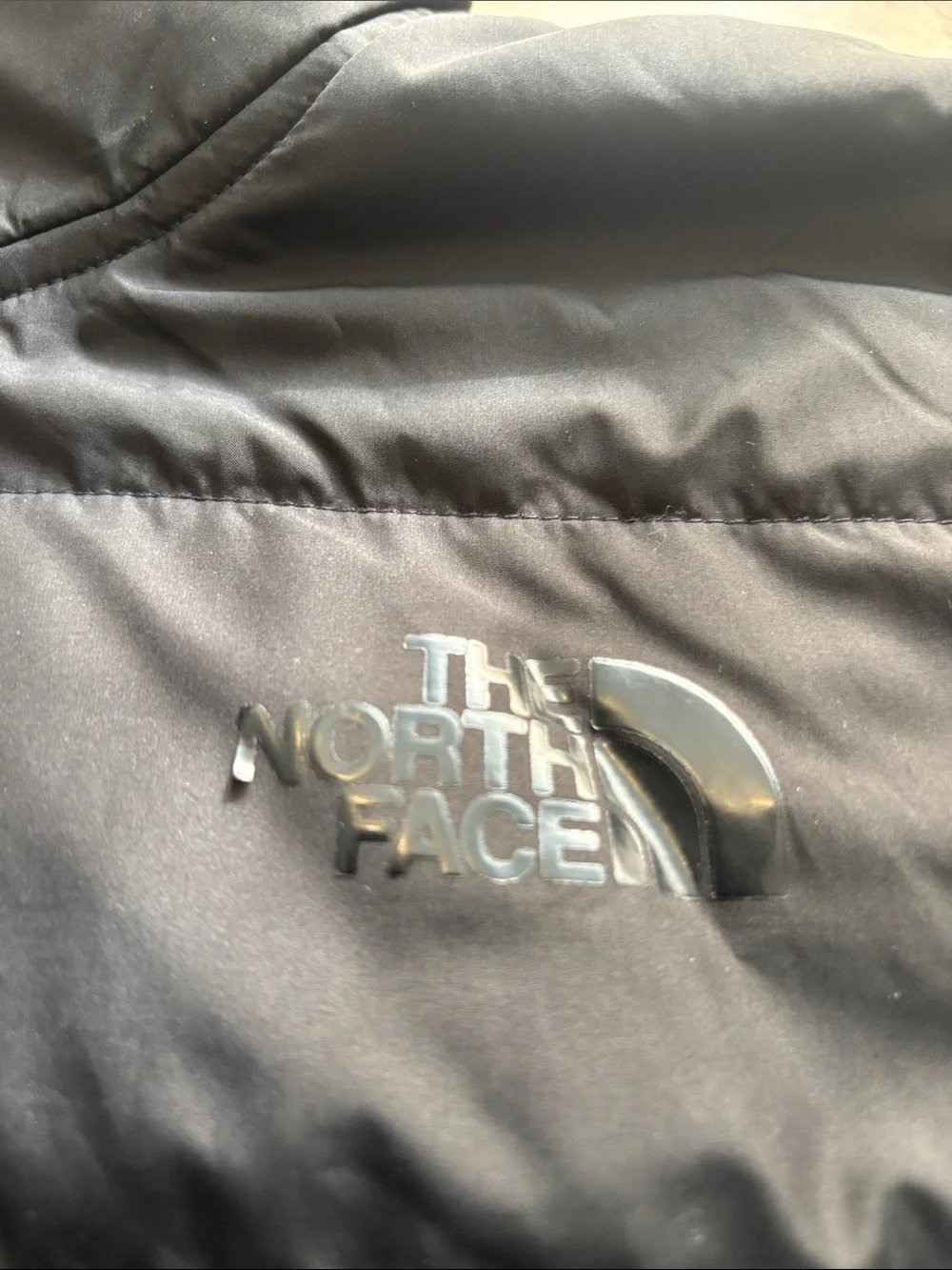 The North Face Men’s Small Hydrenalite Down Jacket Black Quilted Puffer